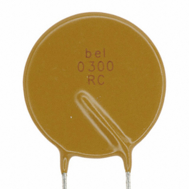 All Parts Current Filtering PTC Resettable Fuses 0ZRC0300FF1A by Bel Fuse